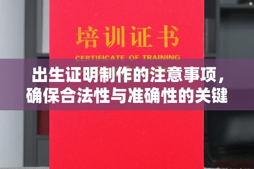 道孚出生证明制作的注意事项，确保合法性与准确性的关键步骤
